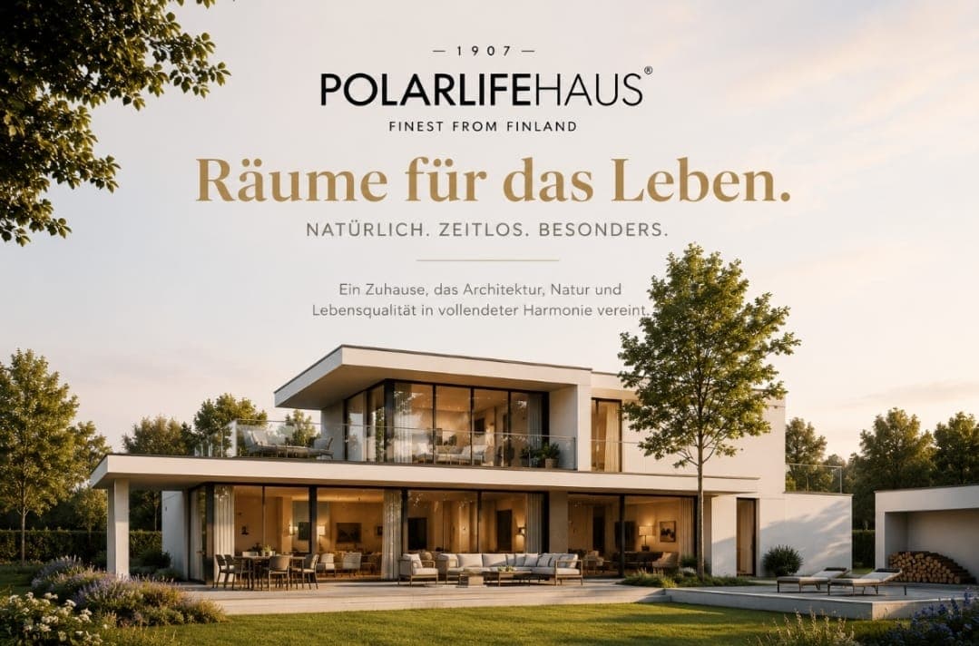 Anzeigengestaltung „Räume für das Leben“ von Katrin Lampé